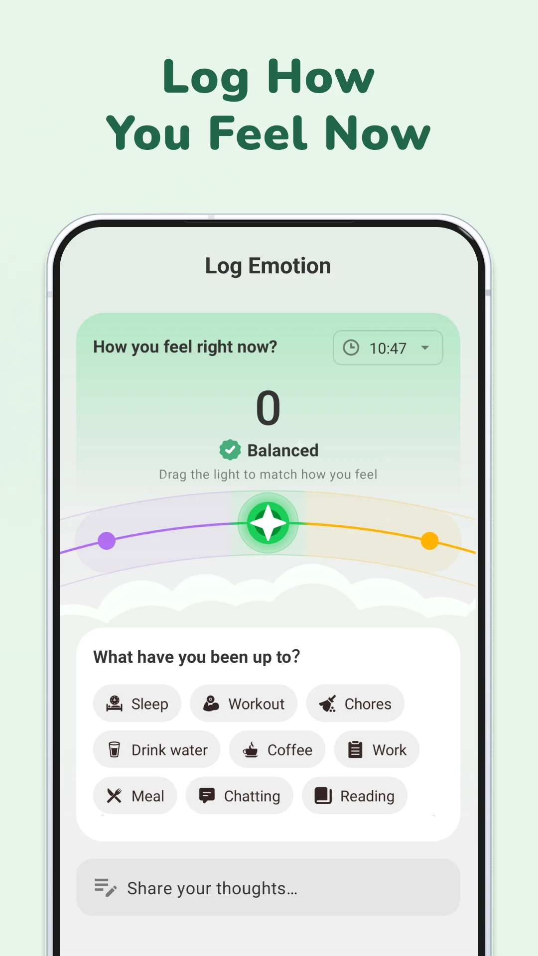 Moodpress - Mood Diary Tracker screenshot